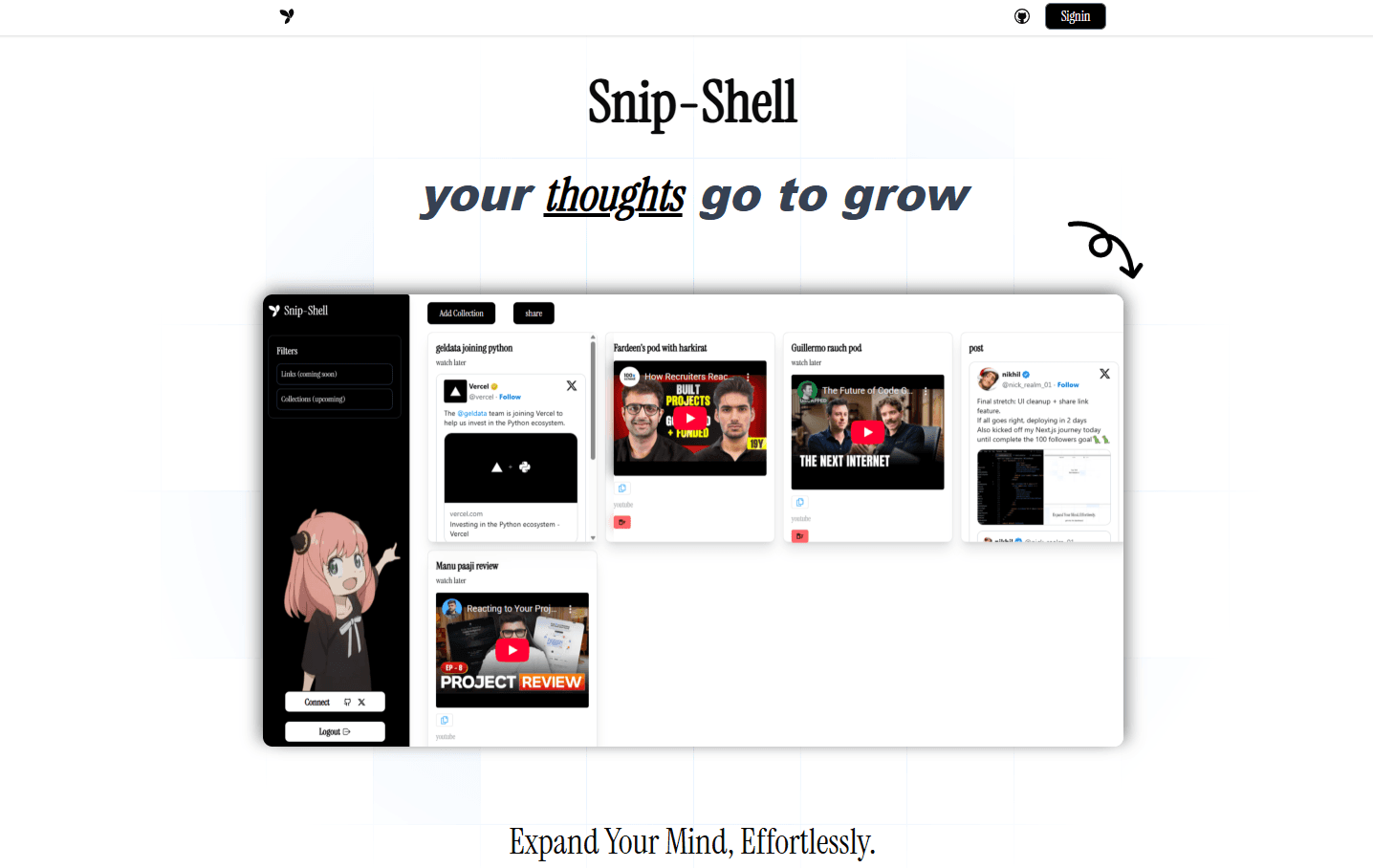 Snip-Shell